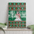 Alaskan Malamute Winter Tree Christmas Canvas Wall Art Xmas Holiday Patterns - Wonder Print Shop