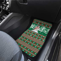 Alaskan Malamute Winter Tree Christmas Car Mats Xmas Holiday Patterns - Wonder Print Shop