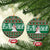 Alaskan Malamute Winter Tree Christmas Ceramic Ornament Xmas Holiday Patterns - Wonder Print Shop