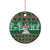 Alaskan Malamute Winter Tree Christmas Ceramic Ornament Xmas Holiday Patterns - Wonder Print Shop
