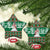 Alaskan Malamute Winter Tree Christmas Ceramic Ornament Xmas Holiday Patterns - Wonder Print Shop