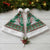 Alaskan Malamute Winter Tree Christmas Santa Hat Xmas Holiday Patterns - Wonder Print Shop