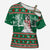 Alaskan Malamute Winter Tree Christmas Cross Shoulder Shirt Xmas Holiday Patterns - Wonder Print Shop