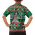 Alaskan Malamute Winter Tree Christmas Family Matching Long Sleeve Bodycon Dress and Hawaiian Shirt Xmas Holiday Patterns - Wonder Print Shop