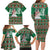 Alaskan Malamute Winter Tree Christmas Family Matching Long Sleeve Bodycon Dress and Hawaiian Shirt Xmas Holiday Patterns - Wonder Print Shop