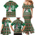 Alaskan Malamute Winter Tree Christmas Family Matching Mermaid Dress and Hawaiian Shirt Xmas Holiday Patterns - Wonder Print Shop