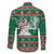 Alaskan Malamute Winter Tree Christmas Family Matching Mermaid Dress and Hawaiian Shirt Xmas Holiday Patterns - Wonder Print Shop