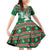 Alaskan Malamute Winter Tree Christmas Family Matching Off Shoulder Short Dress and Hawaiian Shirt Xmas Holiday Patterns - Wonder Print Shop