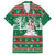 Alaskan Malamute Winter Tree Christmas Family Matching Short Sleeve Bodycon Dress and Hawaiian Shirt Xmas Holiday Patterns - Wonder Print Shop