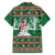 Alaskan Malamute Winter Tree Christmas Family Matching Short Sleeve Bodycon Dress and Hawaiian Shirt Xmas Holiday Patterns - Wonder Print Shop