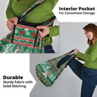 Alaskan Malamute Winter Tree Christmas Grocery Bag Xmas Holiday Patterns - Wonder Print Shop