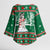 Alaskan Malamute Winter Tree Christmas Kimono Sleeve Blouse Xmas Holiday Patterns - Wonder Print Shop