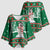 Alaskan Malamute Winter Tree Christmas Kimono Sleeve Blouse Xmas Holiday Patterns - Wonder Print Shop