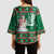 Alaskan Malamute Winter Tree Christmas Kimono Sleeve Blouse Xmas Holiday Patterns - Wonder Print Shop