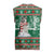Alaskan Malamute Winter Tree Christmas Knitted V-Neck Vest Xmas Holiday Patterns - Wonder Print Shop