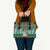 Alaskan Malamute Winter Tree Christmas Leather Bag Xmas Holiday Patterns - Wonder Print Shop