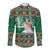 Alaskan Malamute Winter Tree Christmas Long Sleeve Button Shirt Xmas Holiday Patterns - Wonder Print Shop
