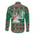 Alaskan Malamute Winter Tree Christmas Long Sleeve Button Shirt Xmas Holiday Patterns - Wonder Print Shop