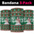 Alaskan Malamute Winter Tree Christmas Neck Gaiter Xmas Holiday Patterns - Wonder Print Shop