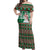 Alaskan Malamute Winter Tree Christmas Off Shoulder Maxi Dress Xmas Holiday Patterns - Wonder Print Shop