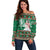 Alaskan Malamute Winter Tree Christmas Off Shoulder Sweater Xmas Holiday Patterns - Wonder Print Shop