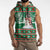 Alaskan Malamute Winter Tree Christmas Sleeveless Hoodie Xmas Holiday Patterns - Wonder Print Shop