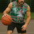 Alaskan Malamute Winter Tree Christmas Sleeveless Zip Hoodie Xmas Holiday Patterns - Wonder Print Shop
