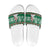 Alaskan Malamute Winter Tree Christmas Slide Sandals Xmas Holiday Patterns - Wonder Print Shop