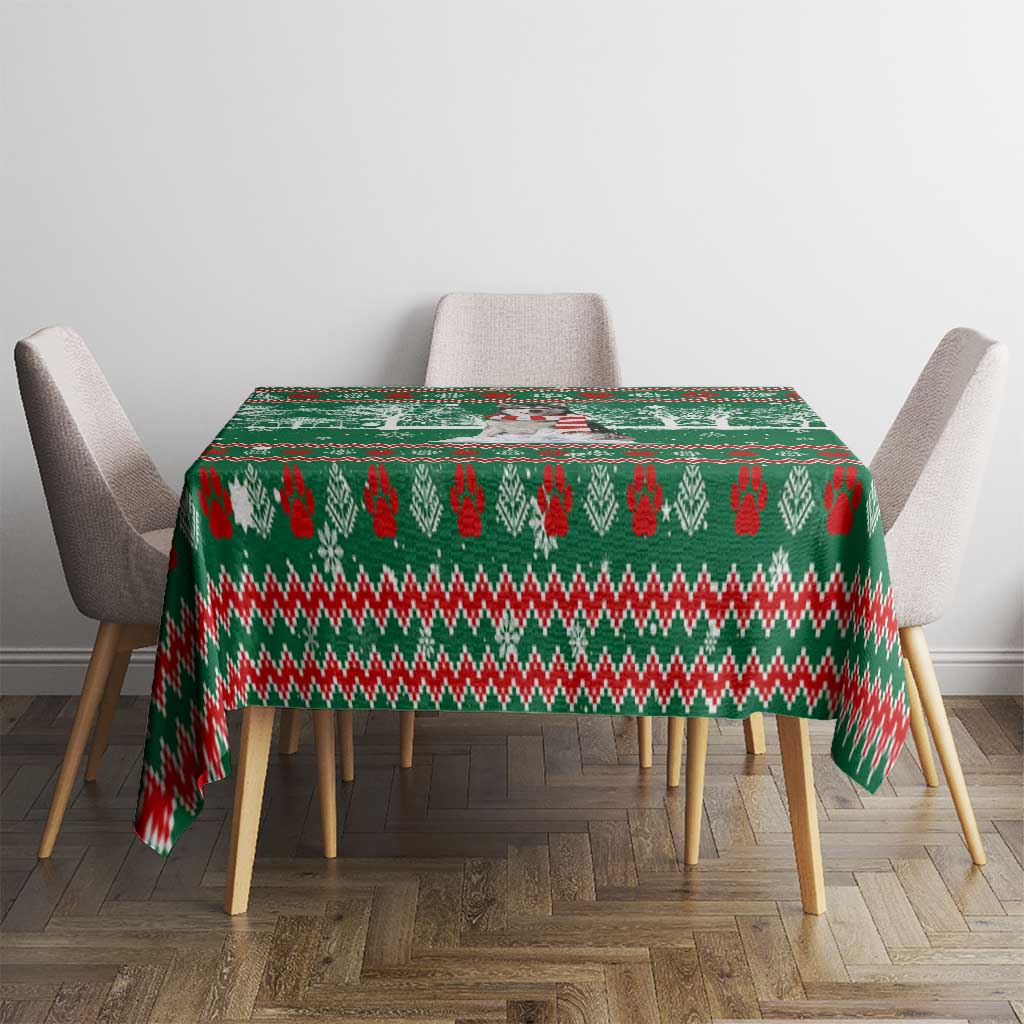 Alaskan Malamute Winter Tree Christmas Tablecloth Xmas Holiday Patterns - Wonder Print Shop