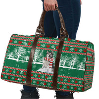 Alaskan Malamute Winter Tree Christmas Travel Bag Xmas Holiday Patterns - Wonder Print Shop