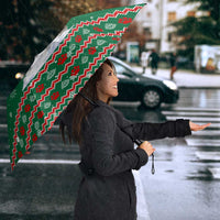Alaskan Malamute Winter Tree Christmas Umbrella Xmas Holiday Patterns - Wonder Print Shop