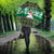 Alaskan Malamute Winter Tree Christmas Umbrella Xmas Holiday Patterns - Wonder Print Shop