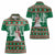 Alaskan Malamute Winter Tree Christmas Women Polo Shirt Xmas Holiday Patterns - Wonder Print Shop