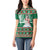 Alaskan Malamute Winter Tree Christmas Women Polo Shirt Xmas Holiday Patterns - Wonder Print Shop