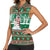 Alaskan Malamute Winter Tree Christmas Women Sleeveless Polo Shirt Xmas Holiday Patterns - Wonder Print Shop