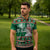 Alaskan Malamute Winter Tree Christmas Zipper Polo Shirt Xmas Holiday Patterns - Wonder Print Shop
