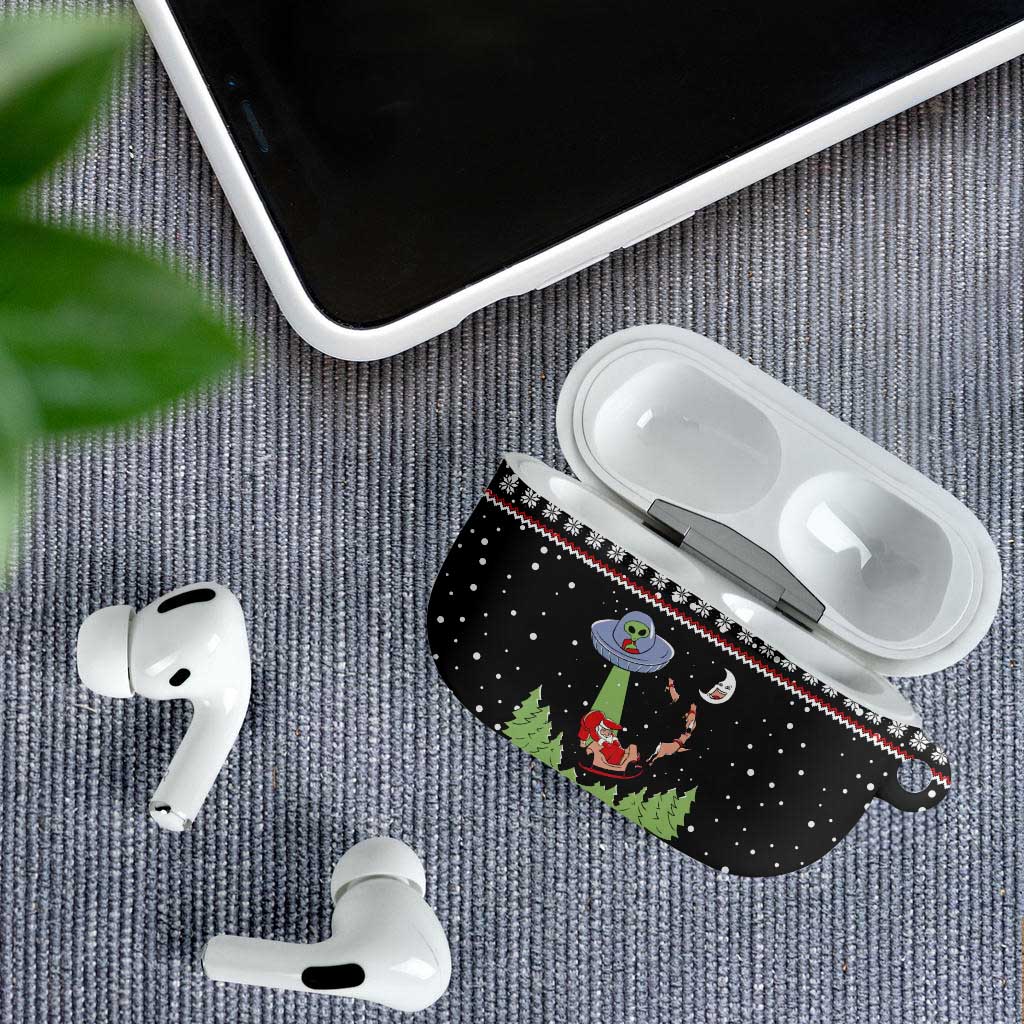 Alien Christmas AirPods Case Xmas Holiday Patterns - Wonder Print Shop