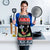 Alien Christmas Apron Xmas Holiday Patterns - Wonder Print Shop