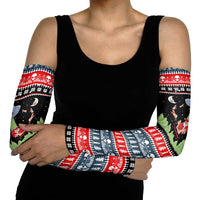 Alien Christmas Arm Sleeves Xmas Holiday Patterns - Wonder Print Shop