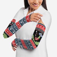 Alien Christmas Arm Sleeves Xmas Holiday Patterns - Wonder Print Shop