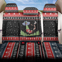 Alien Christmas Back Car Seat Cover Xmas Holiday Patterns - Wonder Print Shop