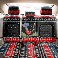 Alien Christmas Back Car Seat Cover Xmas Holiday Patterns - Wonder Print Shop