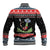 Alien Christmas Baseball Jacket Xmas Holiday Patterns - Wonder Print Shop