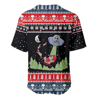 Alien Christmas Baseball Jersey Xmas Holiday Patterns - Wonder Print Shop