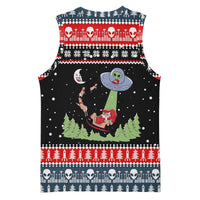 Alien Christmas Basketball Jersey Xmas Holiday Patterns - Wonder Print Shop