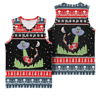 Alien Christmas Basketball Jersey Xmas Holiday Patterns - Wonder Print Shop