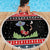 Alien Christmas Beach Blanket Xmas Holiday Patterns - Wonder Print Shop