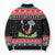 Alien Christmas Bomber Puffer Jacket Xmas Holiday Patterns - Wonder Print Shop