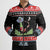 Alien Christmas Bomber Puffer Jacket Xmas Holiday Patterns - Wonder Print Shop
