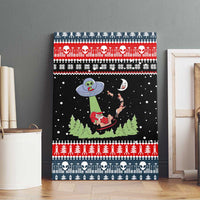 Alien Christmas Canvas Wall Art Xmas Holiday Patterns - Wonder Print Shop